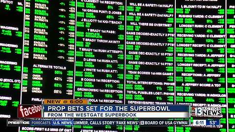 Hundreds of Super Bowl prop bets rolled out at sportsbooks
