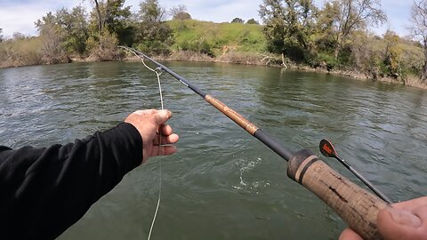 Steelhead Flyfishing the Feather river!