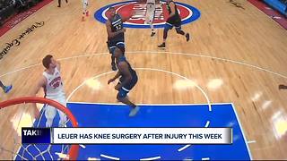 Pistons' Leuer recovering from surgery
