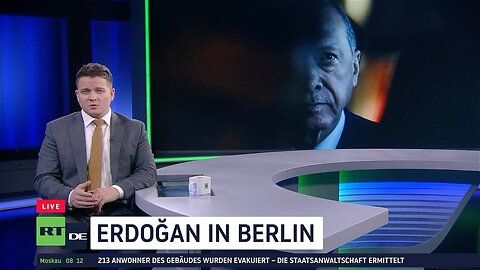 Erdoğan in Berlin: Treffen mit Steinmeier und Scholz zu politischen Gesprächen