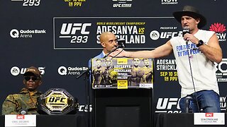 UFC 293: Pre-Fight Press Conference Highlights