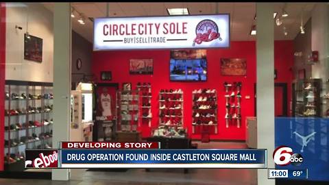 Drug operation found inside Castleton Square Mall