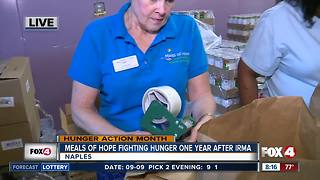 Nonprofit fighting for hunger one year after Hurricane Irma