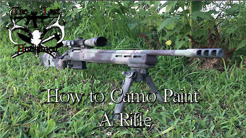 How to Camo Paint a Rifle