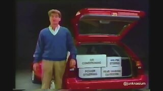1993 Ford Escort Wagon "We'll Throw in Some Spare Parts" 90's Commercial