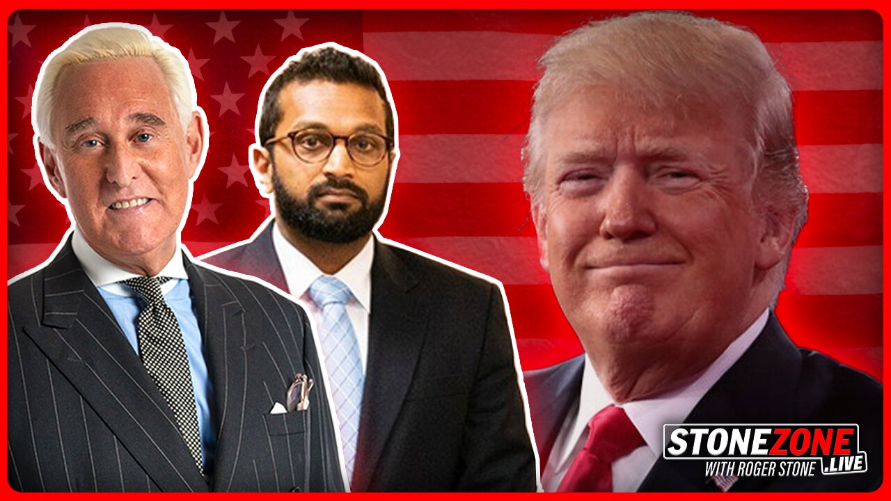 Kash Patel Joins Roger Stone To Talk About The Best Week In Donald ...