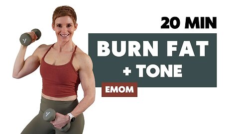Burn Fat & Tone Your Body in 20 Minutes: Dumbbell EMOM Workout for Women over 40