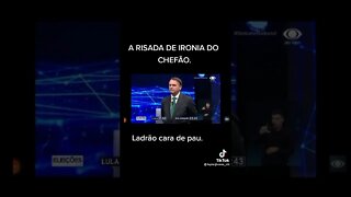 Bolsonaro questiona Lula sobre sua ligação com o trafico de drogas