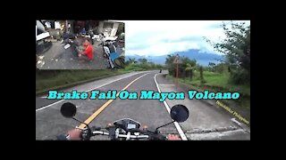 Brake Failure on Mayon Volcano Philippines Motovlog