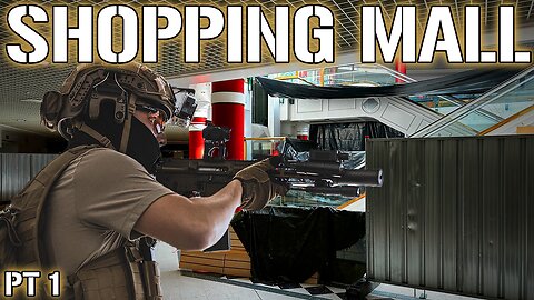 DESTROYING AIRSOFTERS AT ABANDONED SHOPPING MALL (Wolverine AK-47 + Limited Edition mtw (AI500)) PT1