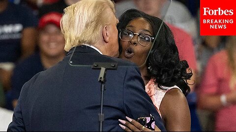 WATCH: Trump Invites GOP Activist Michaelah Montgomery On Stage At Atlanta, Georgia, Campaign Rally