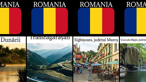 Top 20 cele mai frumoase locuri de vizitat în România #top20