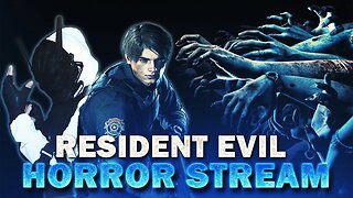 Resident Evil 2 STREAM Let's Get SPOOPY #residentevil #horrorgaming