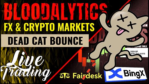 Dead Cat Bounce In Bitcoin? | Live Trading #Crypto Markets