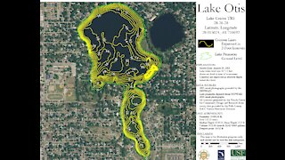 Kayak Fly Fishing Review of Lakes Otis and Link in Polk County, Florida