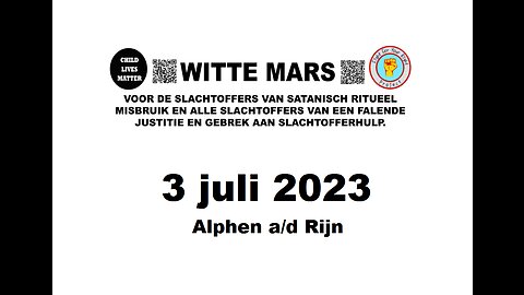 WITTE MARS OP 3 JULI 2023 VOOR BART VAN WELL BIJ DE PI IN ALPHEN AAN DEN RIJN