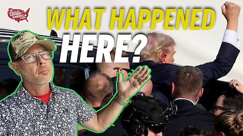 DID SECRET SERVICE AGENT AIM RIFLE AT TRUMP'S HEAD AFTER HE ENTERED HIS VEHICLE?