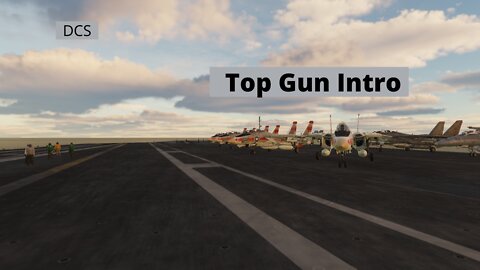 Top Gun intro in DCS