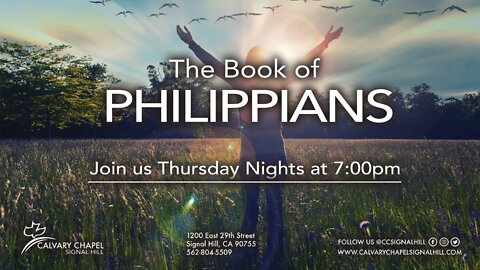 August 6th - Midweek Study - Philippians 1:1-11