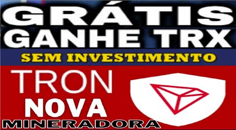 MONEY MINING TRX - 0,5 TRX Grátis diário sem investimento | Prova de Pagamento | CryptoTRX