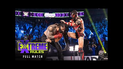 FULL MATCH — Reigns vs. Bálor — Universal Title Extreme Rules Match: WWE Extreme Rules 2021