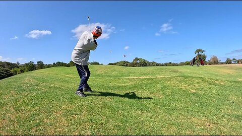 GOLF IN GALE FORCE WIND