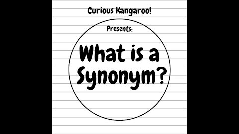 What is a Synonym?