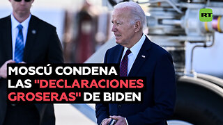 Biden califica a Putin de "loco hijo de puta" y el Kremlin responde