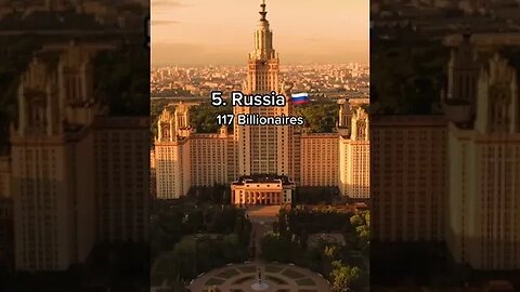 Top 10 Countries With The Most Billionaires Pt.2