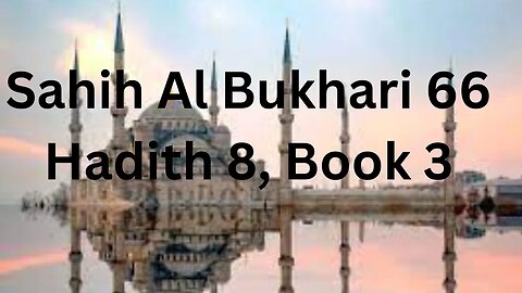 Hadith 8, Sahih Al Bukhari 66