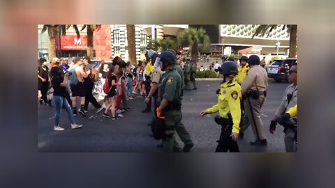 Black Lives Matter protesters take to Las Vegas Boulevard