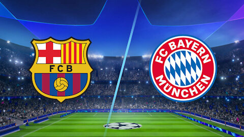 goals : barcelona vs bayern munich 0-3 😱😱!! champions league