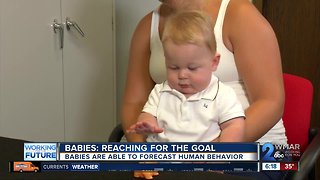 Scientists: babies are able to forecast human behavior