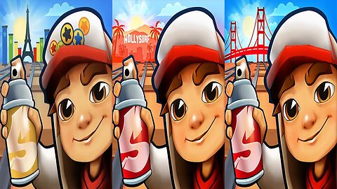 Subway Surfers Paris Summer Games 2024 VS Hollywood VS San Francisco