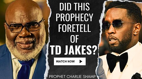 Did this Prophecy foretell of TD Jakes? | Prophet Charlie Shamp