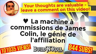♥ La machine à commissions de James Colin, le génie de l'affiliation