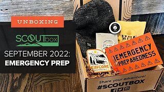 SCOUTbox September 2022 Unboxing - An Outdoors Subscription for Families