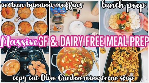 MASSIVE AFFORDABLE EASY GLUTEN FREE & DAIRY FREE MEAL PREP IDEAS & COOK WITH ME 2021 | ez tingz