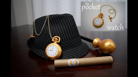 How to Make Men's 1920s Costume Props Part 3- Pocket Watch