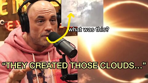 Did Joe Rogan Predict These Creatures and Clouds Over Solar Eclipse?