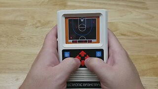Let's Play Electronic Basketball! Classic Handheld Retro Vintage Game