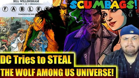 The Creator of THE WOLF AMONG US Universe goes to WAR with DC!