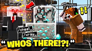 I Used XRAY in Speedrunner Vs Hunter! (Minecraft)