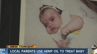 Local parents using hemp oil to treat baby