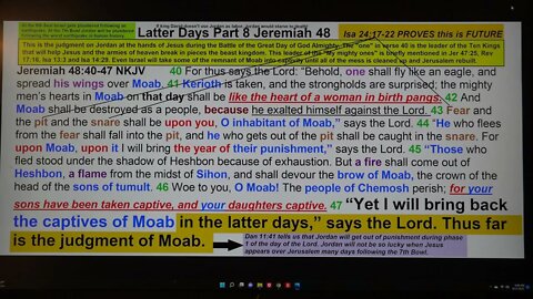 Latter Days Part 8 Jeremiah 48