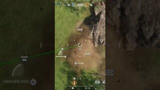 World of Tanks: Love hitting these guys right as they disappear. May not have killed but got damaged