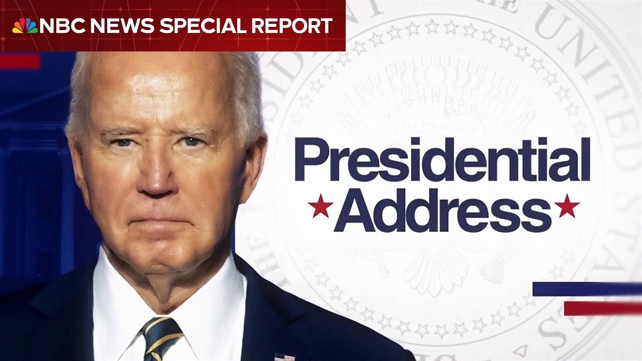 Special report Biden addresses nation after stepping out of 2024 race