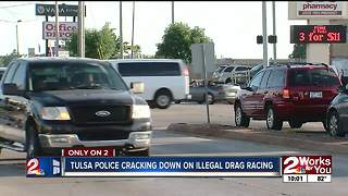 Tulsa police cracking down on illegal drag racing