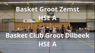 Basket Groot Zemst HSE A - Basket Club Groot Dilbeek HSE A - 4 november 23