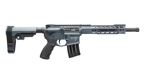 A2 Flash Hider on the Alexander Arms 6.5 Grendel Highlander Pistol #609